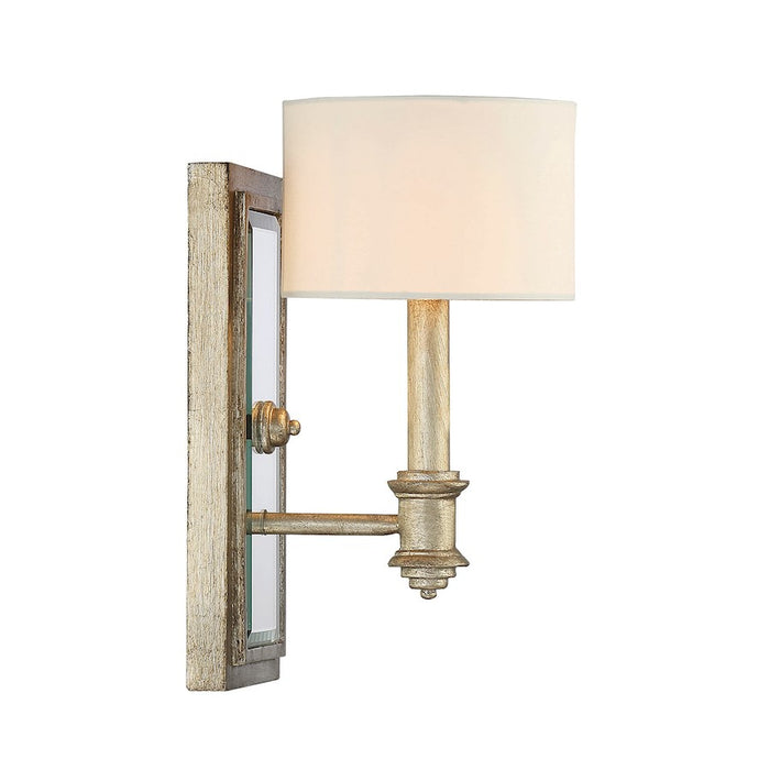 Savoy House Caracas 1-Light Wall Sconce, Argentum