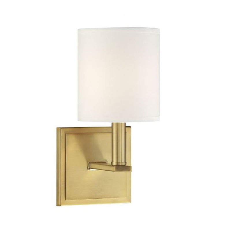 Savoy House Waverly 1-Light Wall Sconce, Warm Brass