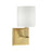 Savoy House Waverly 1-Light Wall Sconce, Warm Brass