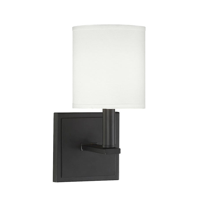 Savoy House Waverly 1-Light Wall Sconce, Matte Black