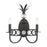 Savoy House Hearst 2 Lt Sconce, Blk, Black Tourmaline - 9-1207-2-188