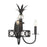 Savoy House Hearst 2 Lt Sconce, Blk, Black Tourmaline