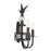 Savoy House Hearst 2 Lt Sconce, Blk, Black Tourmaline