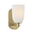 Savoy House Essentials Baldwin 1 Lt Sconce, Noble Brass - 9-1245-1-127
