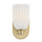 Savoy House Essentials Baldwin 1 Lt Sconce, Noble Brass