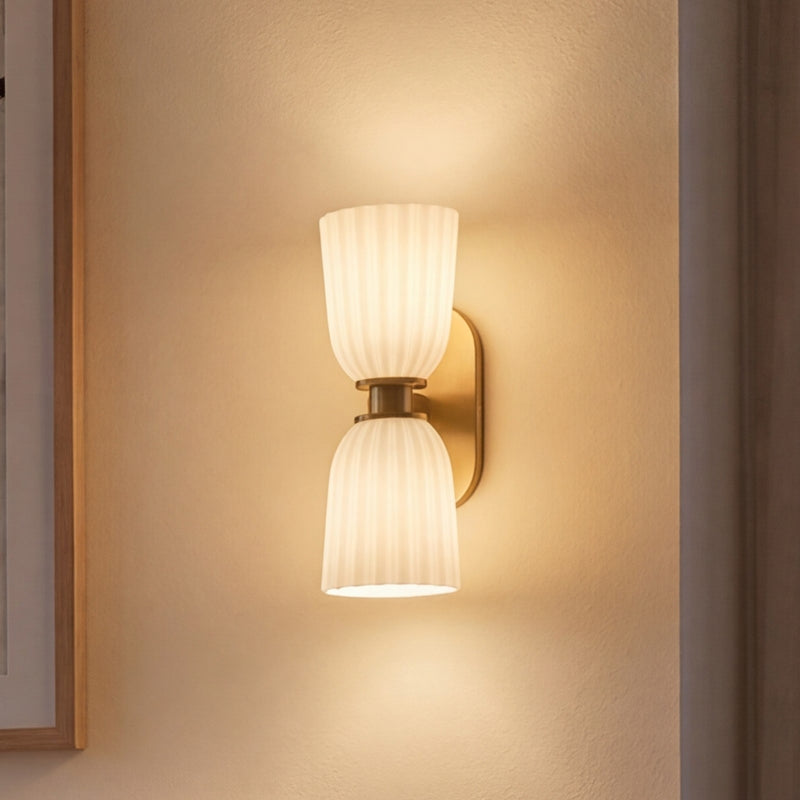 Savoy House Essentials Baldwin 2 Lt Sconce, Noble Brass