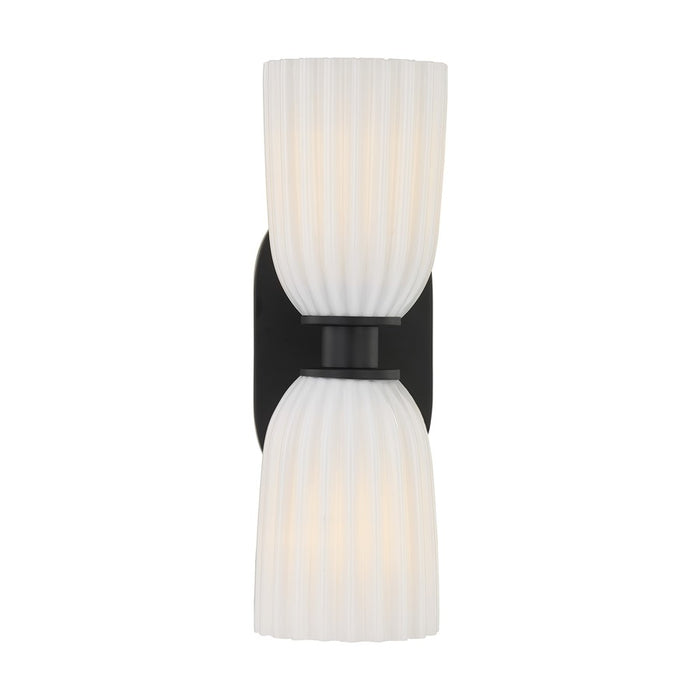 Savoy House Essentials Baldwin 2 Lt Sconce, Matte Black