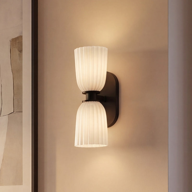 Savoy House Essentials Baldwin 2 Lt Sconce, Matte Black