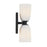 Savoy House Essentials Baldwin 2 Lt Sconce, Matte Black