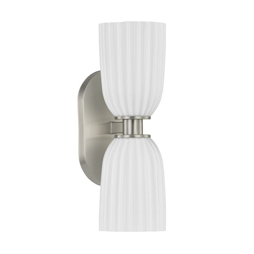 Savoy House Essentials Baldwin 2 Lt Sconce, Satin Nickel