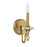 Savoy House Champlain 1 Light Sconce, Warm Brass