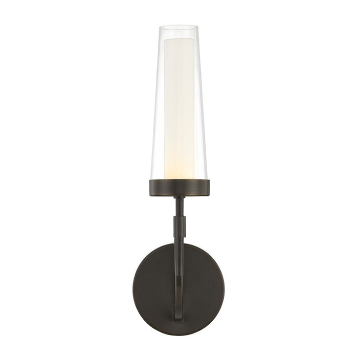 Savoy House Butler 1 Lt Sconce, Mediterranean Bronze