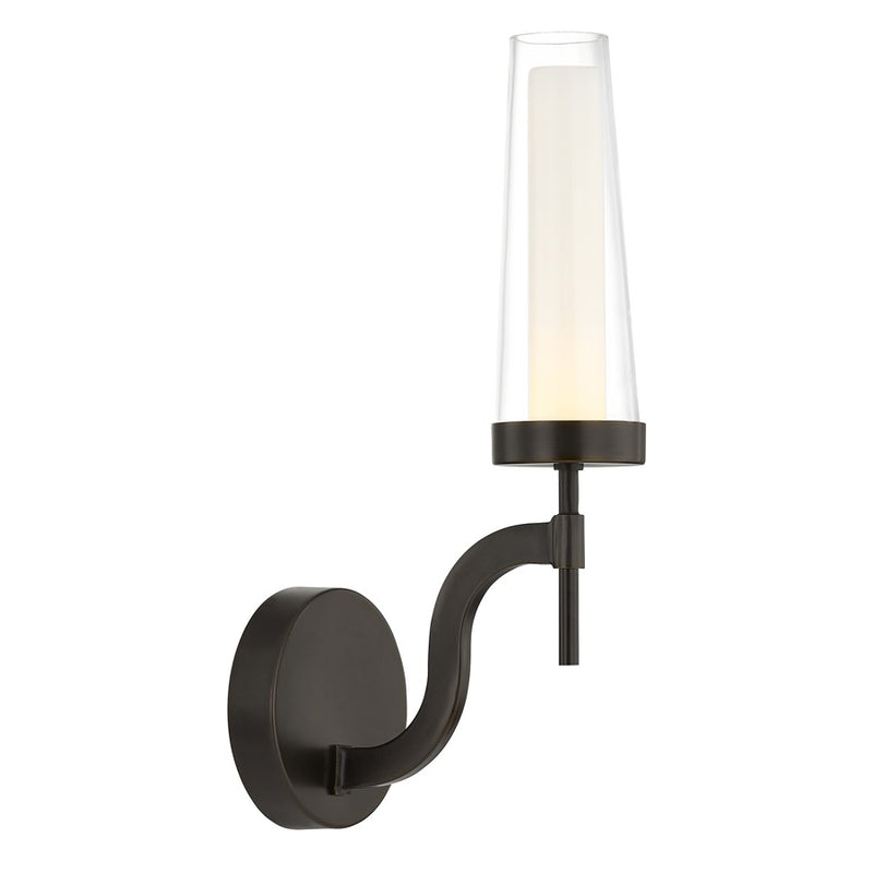 Savoy House Butler 1 Lt Sconce, Mediterranean Bronze