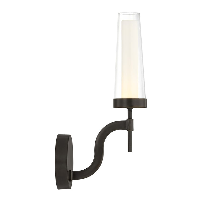 Savoy House Butler 1 Lt Sconce, Mediterranean Bronze