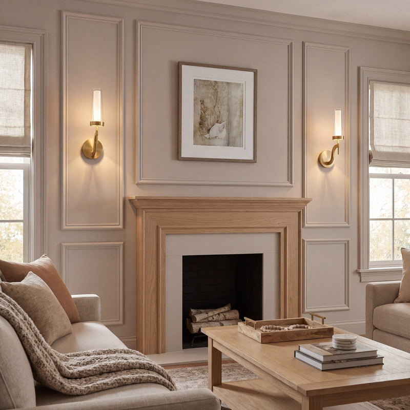 Savoy House Butler 1 Lt Sconce, Warm Brass