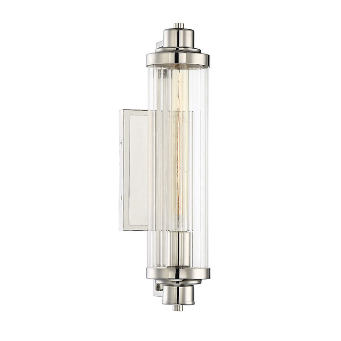 Savoy House Pike 1-Light Wall Sconce, Polished Nickel