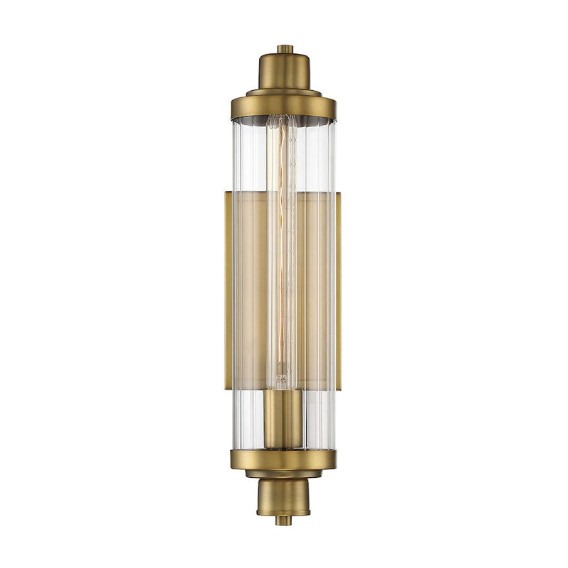 Savoy House Pike 1-Light Wall Sconce, Warm Brass