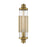 Savoy House Pike 1-Light Wall Sconce, Warm Brass - 9-16000-1-322