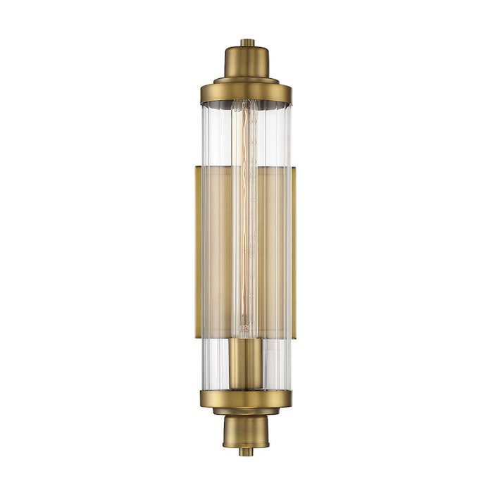 Savoy House Pike 1-Light Wall Sconce, Warm Brass - 9-16000-1-322