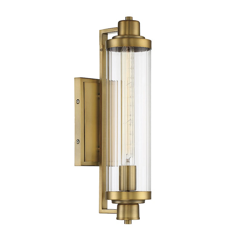 Savoy House Pike 1-Light Wall Sconce, Warm Brass