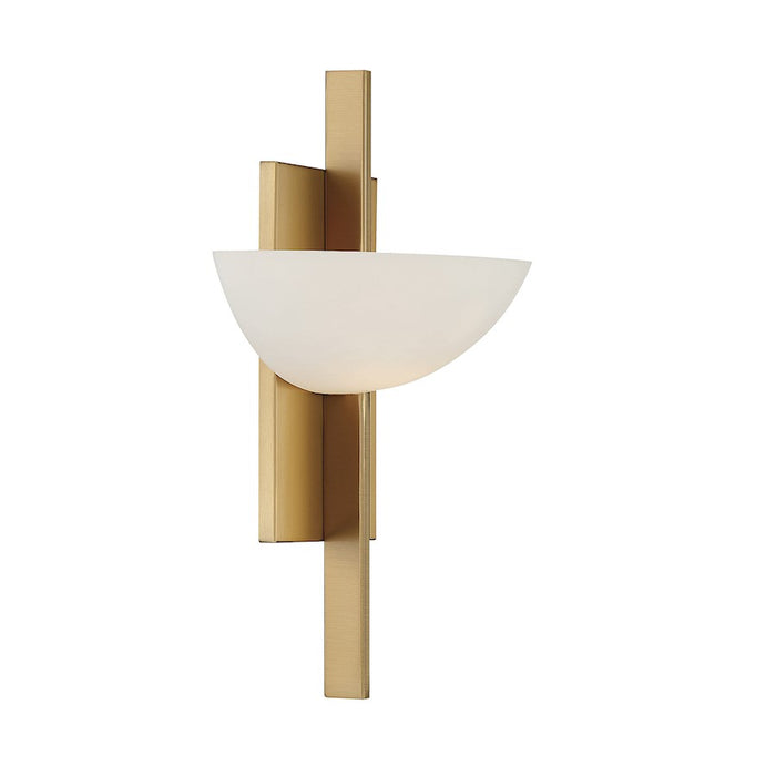 Savoy House Fallon 1-Light Wall Sconce, Warm Brass