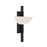 Savoy House Fallon 1-Light Wall Sconce, Matte Black