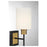 Savoy House Alvara 1Lt Wall Sconce, Black/Brass