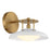 Savoy House Gavin 1-Light Wall Sconce, White/Warm Brass Accents