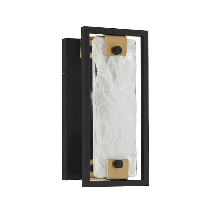 Savoy House Hayward 1Lt Wall Sconce, Black/Brass