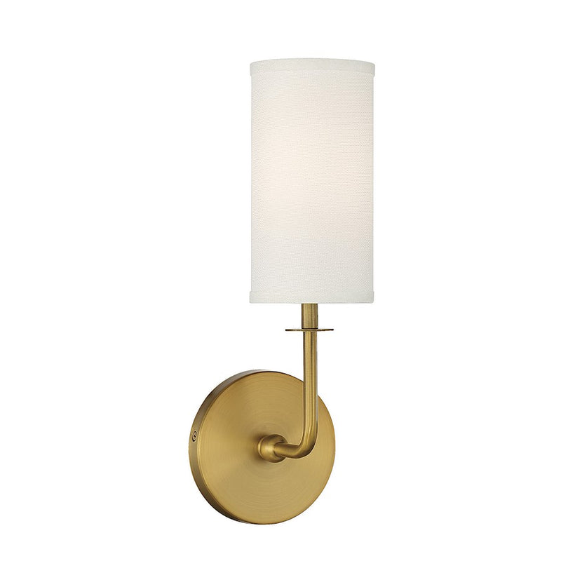 Savoy House Powell 1-Light Wall Sconce, Warm Brass