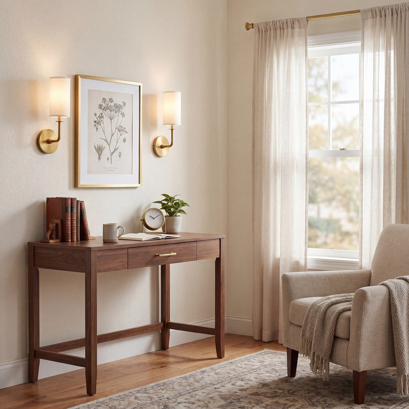 Savoy House Powell 1-Light Wall Sconce, Warm Brass