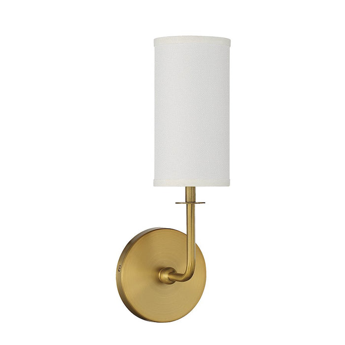 Savoy House Powell 1-Light Wall Sconce, Warm Brass