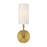 Savoy House Powell 1-Light Wall Sconce, Warm Brass