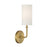 Savoy House Powell 1-Light Wall Sconce, Warm Brass