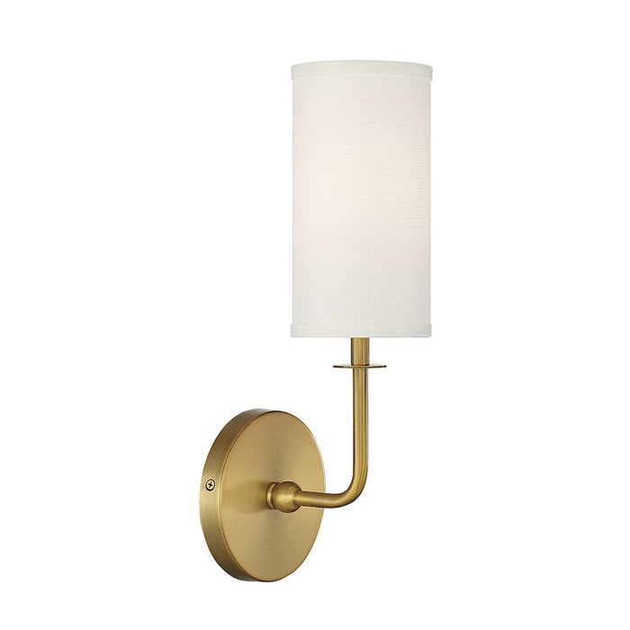 Savoy House Powell 1-Light Wall Sconce, Warm Brass