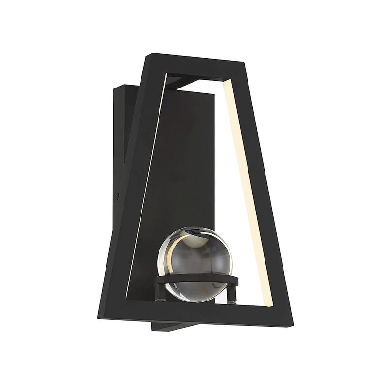 Savoy House Haven LED 1 Light Wall Sconce, Matte Black