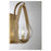 Savoy House Ashe 1-Light Wall Sconce, Warm Brass/Rope