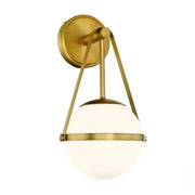 Savoy House Polson 1-Light Wall Sconce, Warm Brass - 9-1911-1-322