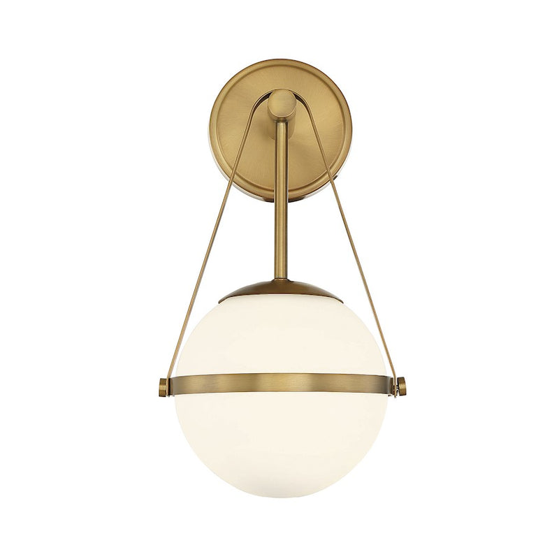 Savoy House Polson 1-Light Wall Sconce, Warm Brass