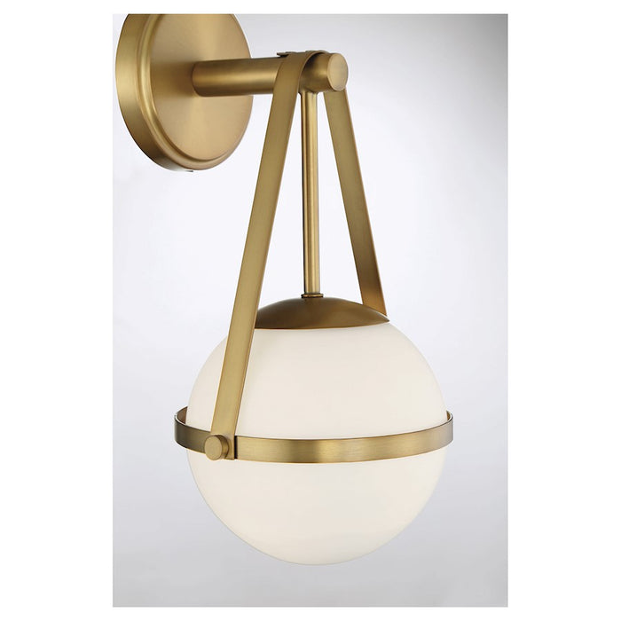 Savoy House Polson 1-Light Wall Sconce, Warm Brass