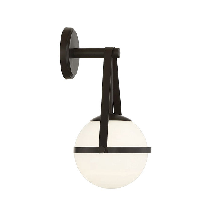 Savoy House Polson 1-Light Wall Sconce, Matte Black