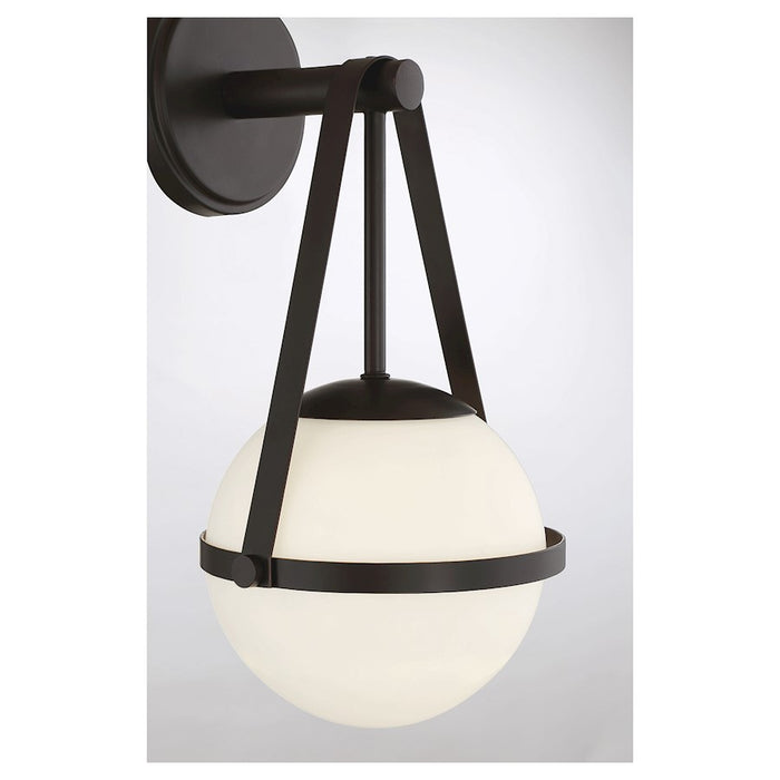 Savoy House Polson 1-Light Wall Sconce, Matte Black