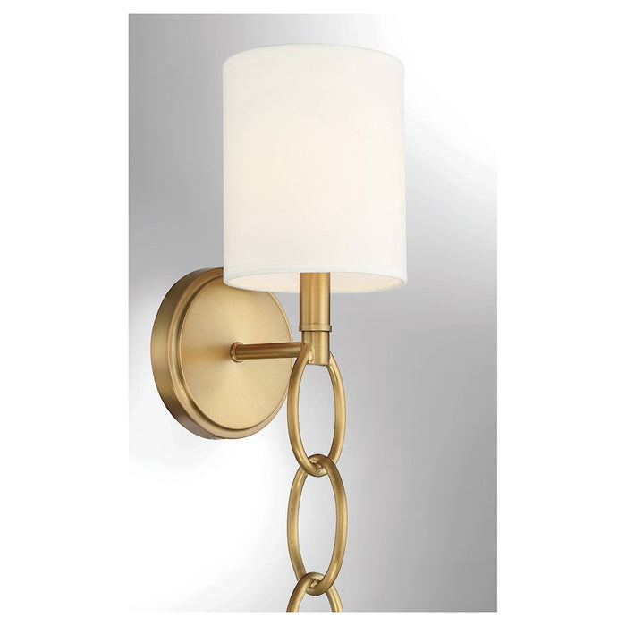 Savoy House Joffree 1-Light Wall Sconce, Warm Brass