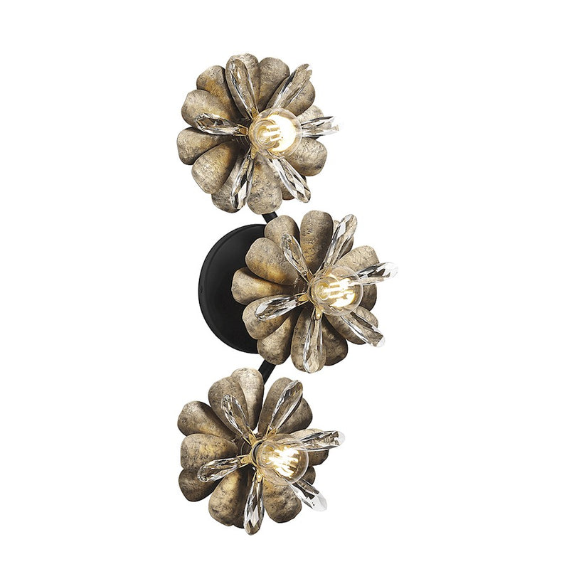 Savoy House Giselle 3-Light Wall Sconce, Delphine