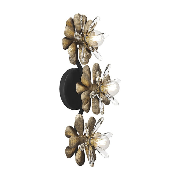 Savoy House Giselle 3-Light Wall Sconce, Delphine