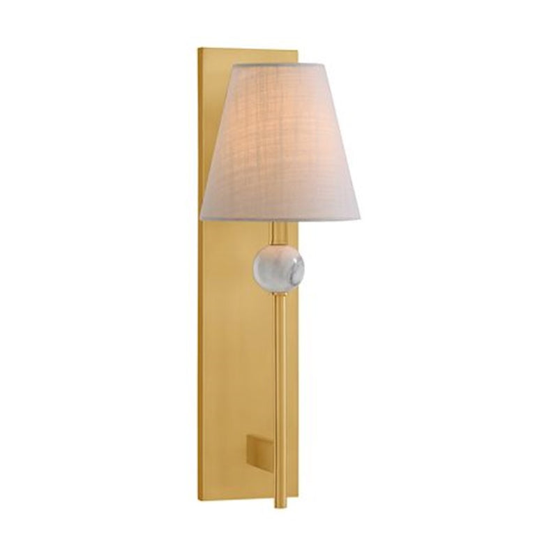 Savoy House Travis 1 Light Sconce, Warm Brass