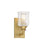 Savoy House Hampton 1-Light Bathroom Vanity Light, Warm Brass - 9-1972-1-322