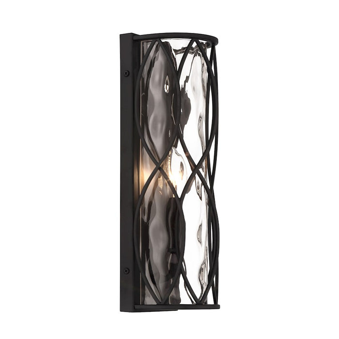 Savoy House Snowden 1-Light Wall Sconce, Matte Black