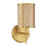 Savoy House Camden 1-Light Bathroom Vanity Light, Warm Brass