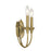 Savoy House Sullivan 2-Light Wall Sconce, Warm Brass